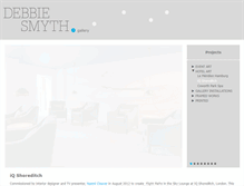 Tablet Screenshot of debbie-smyth.com